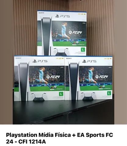 Console Sony Playstation 5 Ps5 Midia Física Ea Sports Fc 24