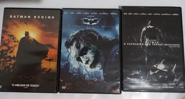 Dvd - Batman O Cavaleiro Das Trevas Ressurge - A Trilogia
