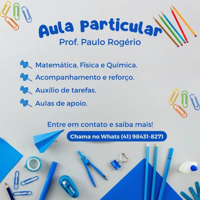 Aulas de reforco escolar  +32 anúncios na OLX Brasil