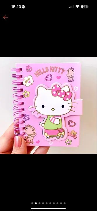 Cadernetas Hello Kitty, My Melody e Kuromi - Foto 3