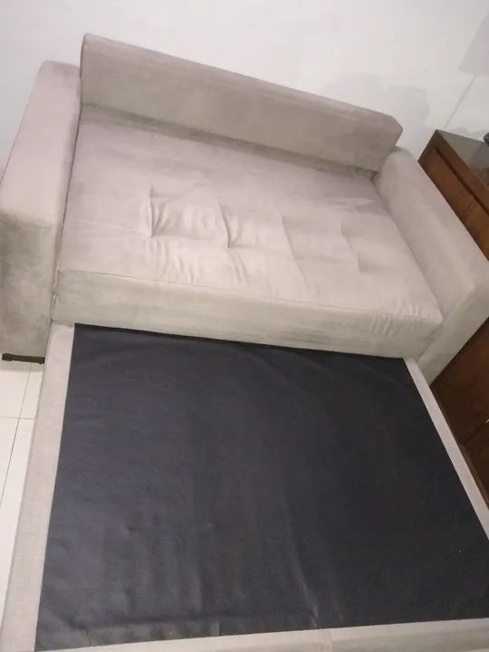 Sofá Cama Confortável e Prático. Novo. Casal (2 pessoas). Promoção!!!! - Foto 2