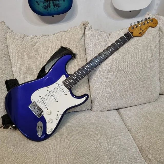 Guitarra Fender Strato Mexico Standard 1995 + Bag Fender (Musicalvo)