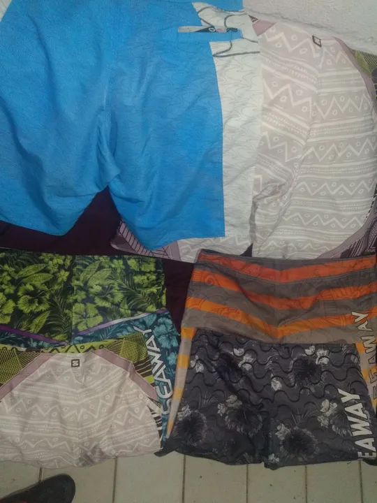 Shorts seaway e rota do mar