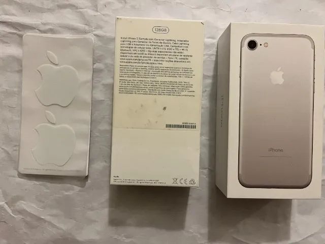 Caixa Iphone 7 128 GB - Silver - Foto 2