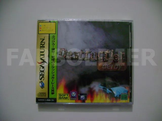 Destruction Derby Original Japonês Novo Lacrado!