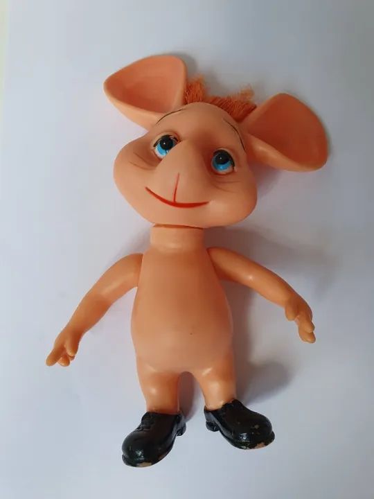 Boneco Topo Gigio da Estrela Original - década 80 - Antiguidade