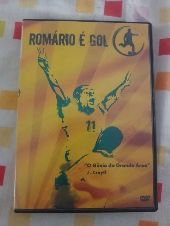 DVD Romário É Gol (Maioria dos 1002 gols do baixinho) fora de