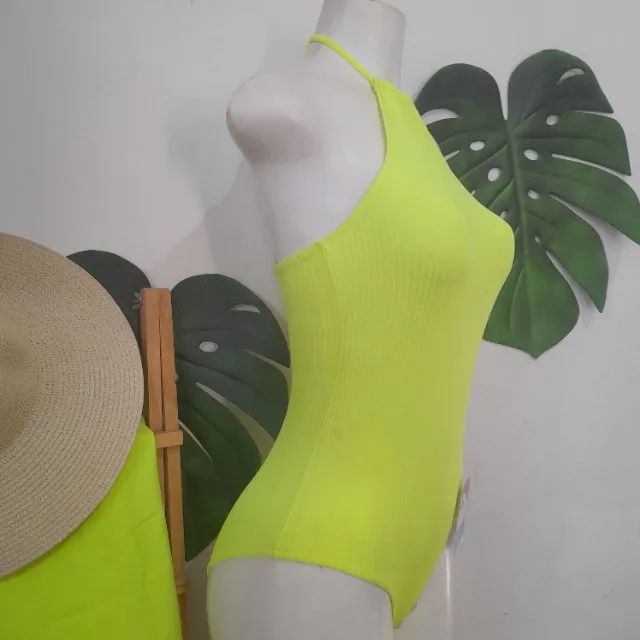 Body Feminino Neon com bojo