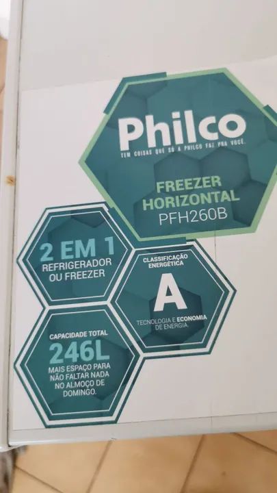 Freezer Horizontal Philco 246 L Litros Branco 2 em 1 PFH260B - Foto 4