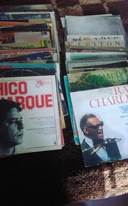 Vendo a minha coleção de mais de 50 discos por R$300,00 