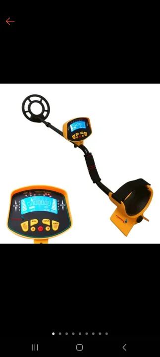 Detector de Metais- Ouro; Prata e Ferro. 