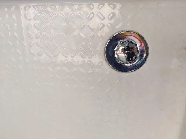 Piso Box Astra 1520x920x150mm novo sem uso com ralo Branco 1,52m x 92cm x 15cm - Foto 2