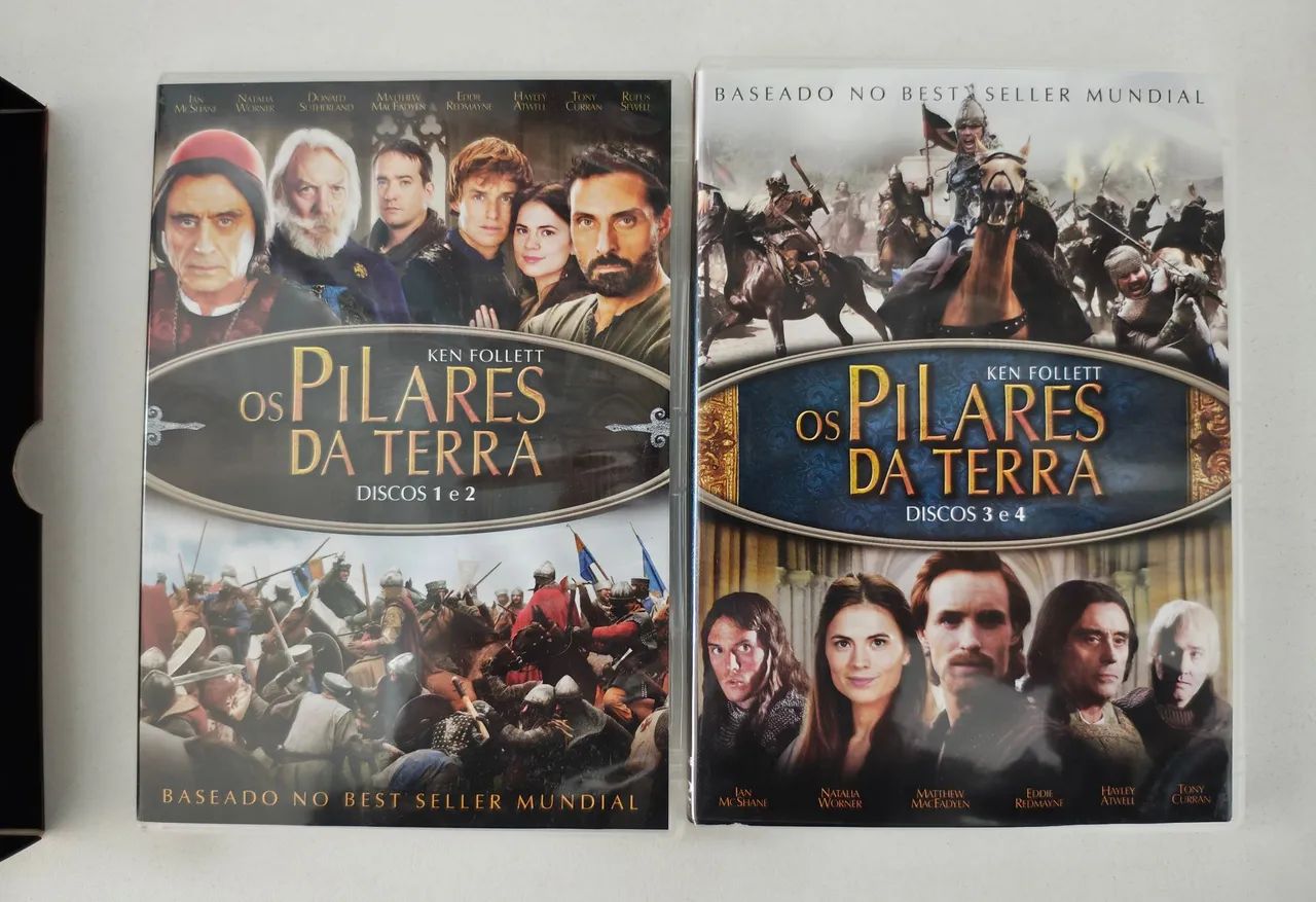 Os Pilares da Terra - Box Completo - 4 DVDs - Foto 2
