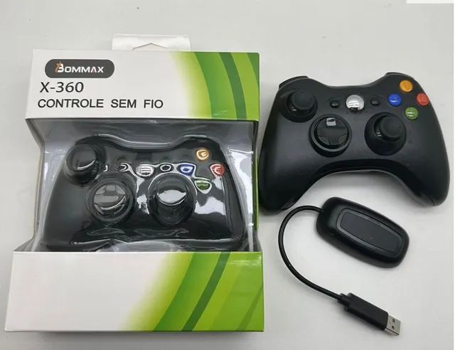 Controle Xbox 360 com cabo - Videogames - Horto Bela Vista, Salvador  1246921075