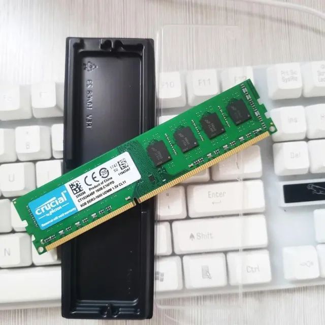 Memória Ram Crucial 8GB 1600MHZ ddr4 PC3-12800S Memória RAM