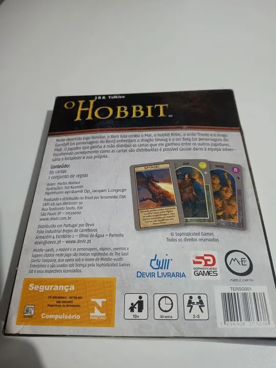 Jogo de cartas (RPG) - O Hobbit - Foto 4