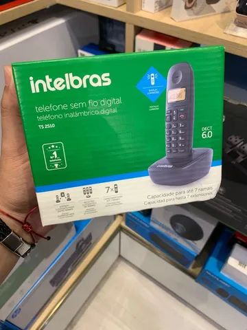Telefone S/Fio TS2510 IntelBras - Produto Novo - Parcelamos Sem Juros