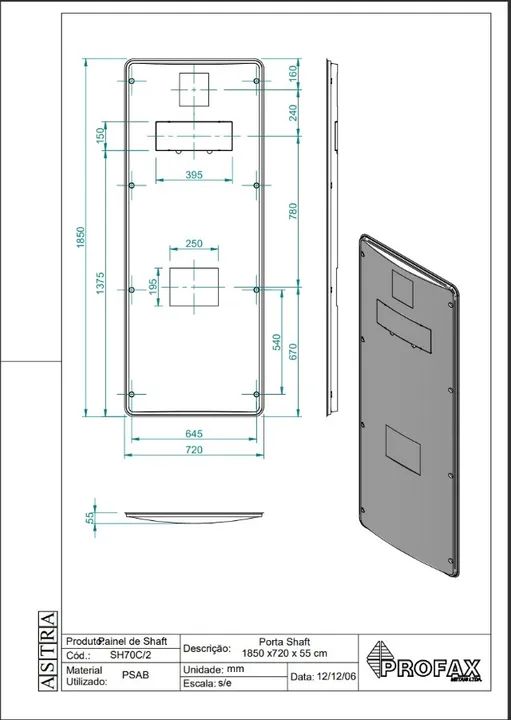 Shaft / Tampa Shaft de chuveiro Astra - Foto 3