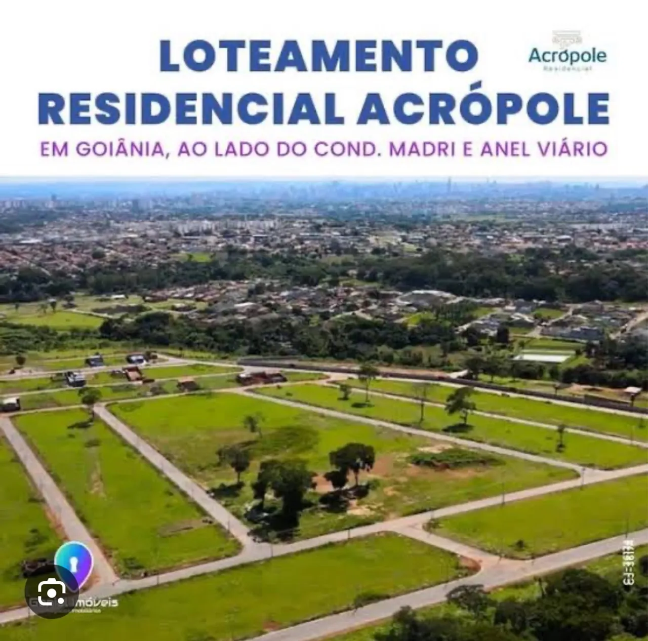 4 lotes Residencial Acrópole II