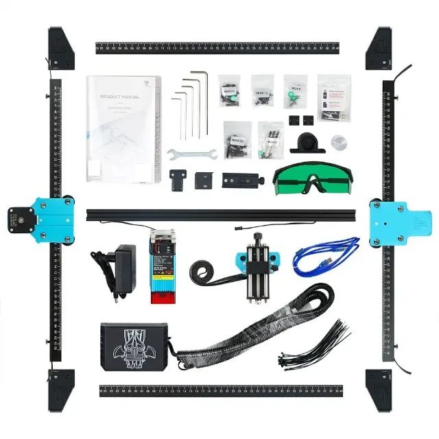 Impressora Gravadora a Laser Corte CNC 40w 30x30cm WiFi Twotrees TTS-55 - Foto 4