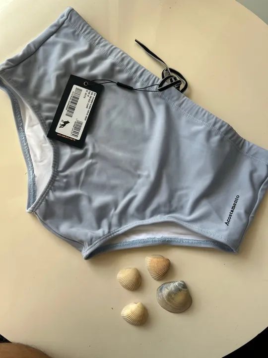 Sungas de Praia Acostamento Azul M