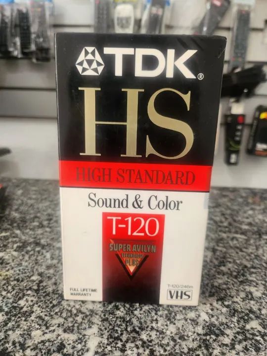 Fita vhs nova lacrada