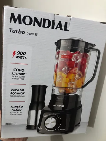 Liquidificador NOVO na Caixa Mondial