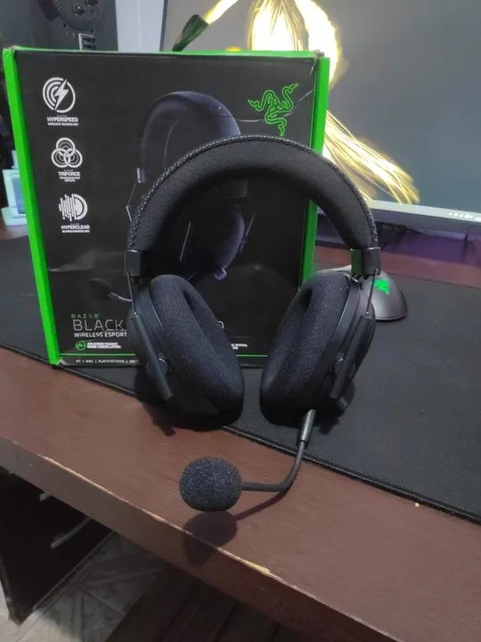 Headset Sem Fio Razer BlackShark V2 Pro - Foto 3