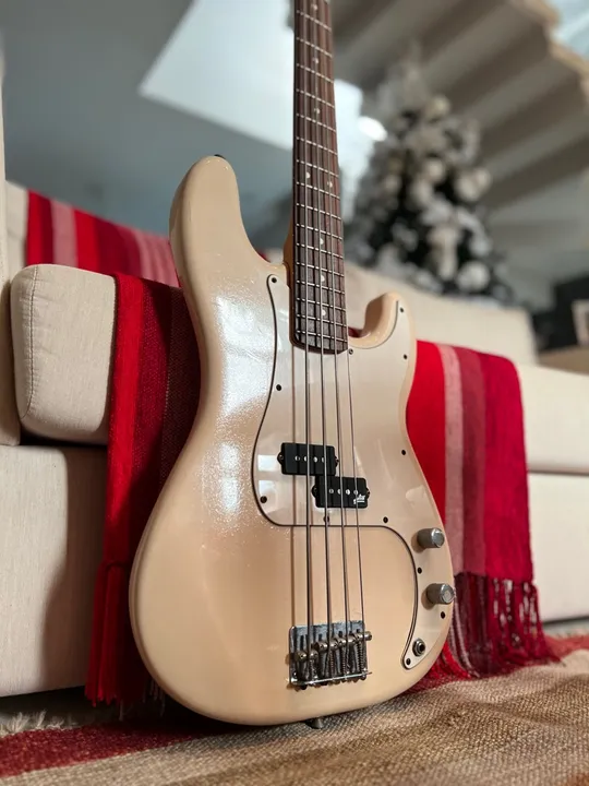 Contrabaixo Fender Precision Bass com Captação Aguilar