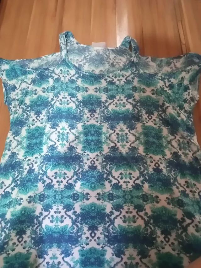Vendo vestido estampado Mercatto - Foto 2