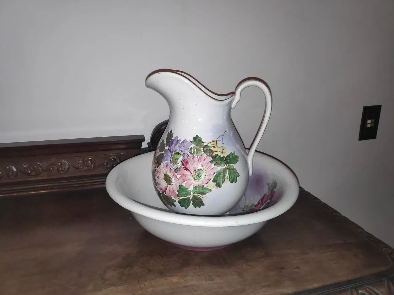 Gomil de porcelana antiga