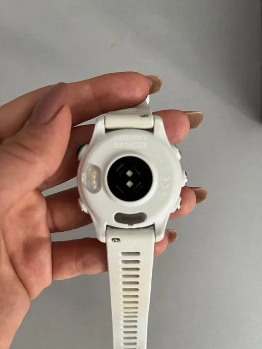 Relógio Garmin Forerunner 255S Music Branco - Foto 2