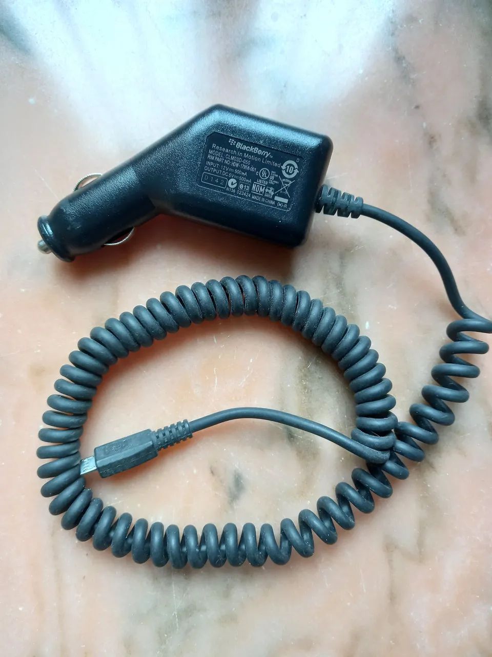 BlackBerry Curve 8520 Carregador veicular 