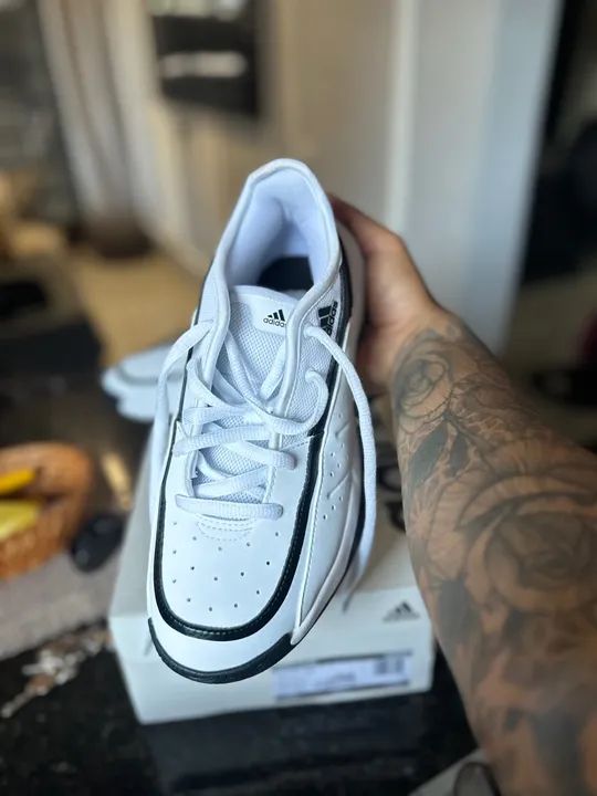 Tênis Adidas Branco Original  - Foto 3