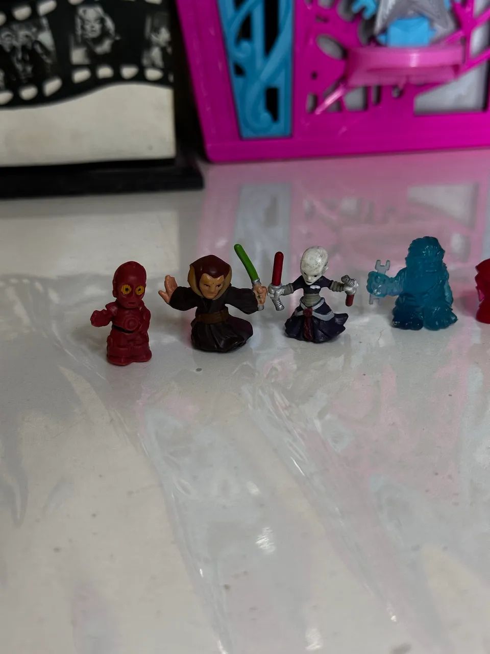 kit bonecos miniatura star wars galatic hero - Foto 2
