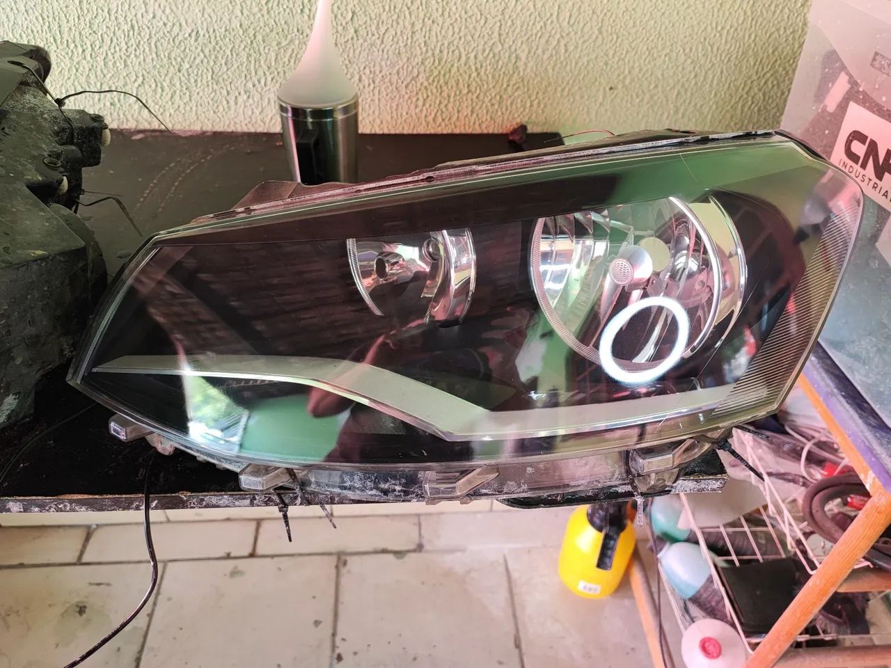 Farol Gol G6, Voyage, Saveiro (2013 a 2016) - Restaurado, Impecável! - Foto 4
