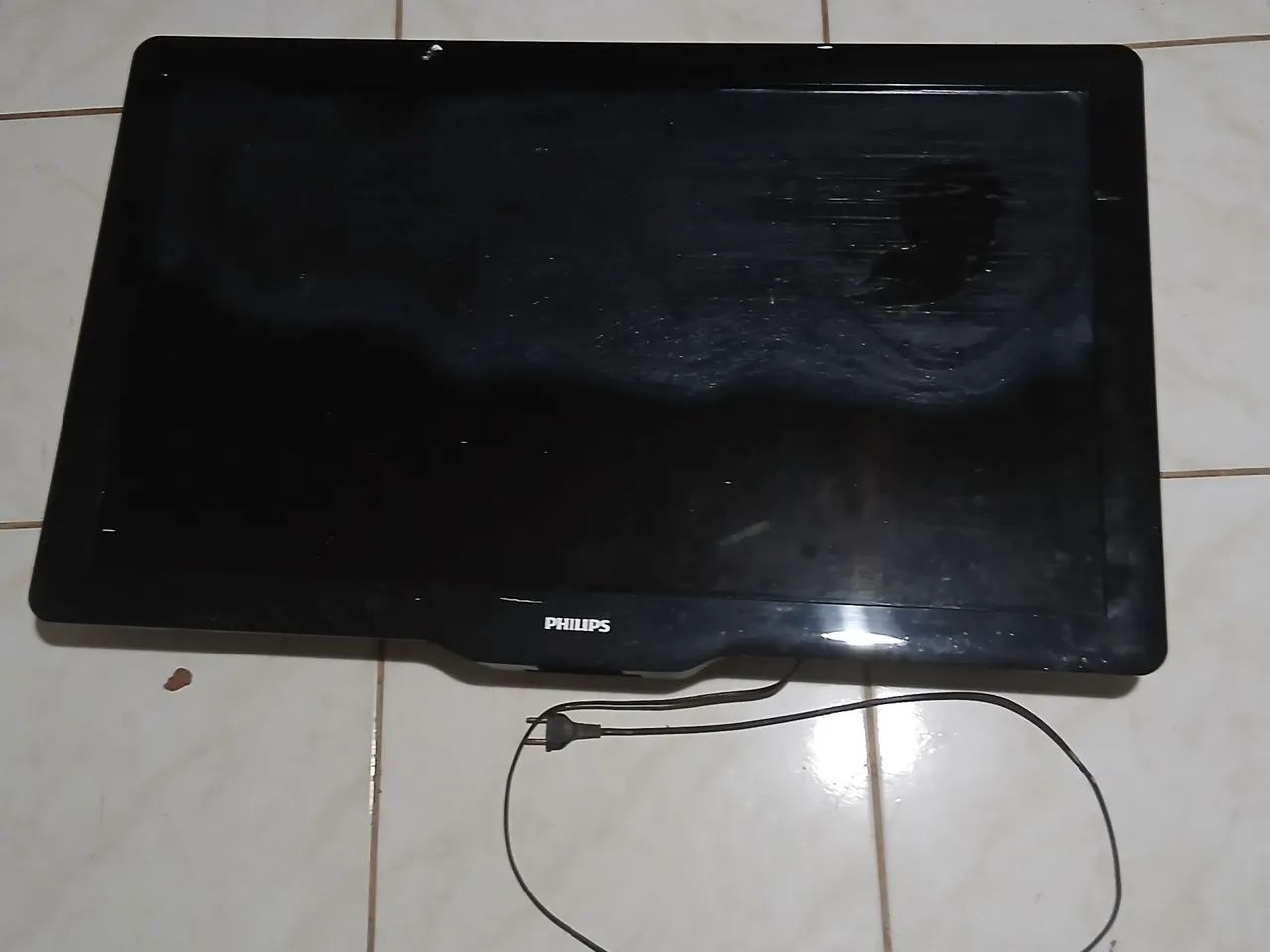 TV Philips LCD 2010 40'' Polegadas - Quebrada