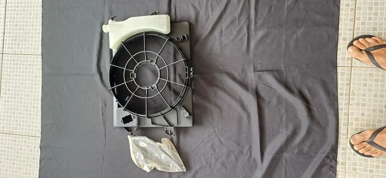 Ventoinha do Radiador Completa - Peça Automotiva