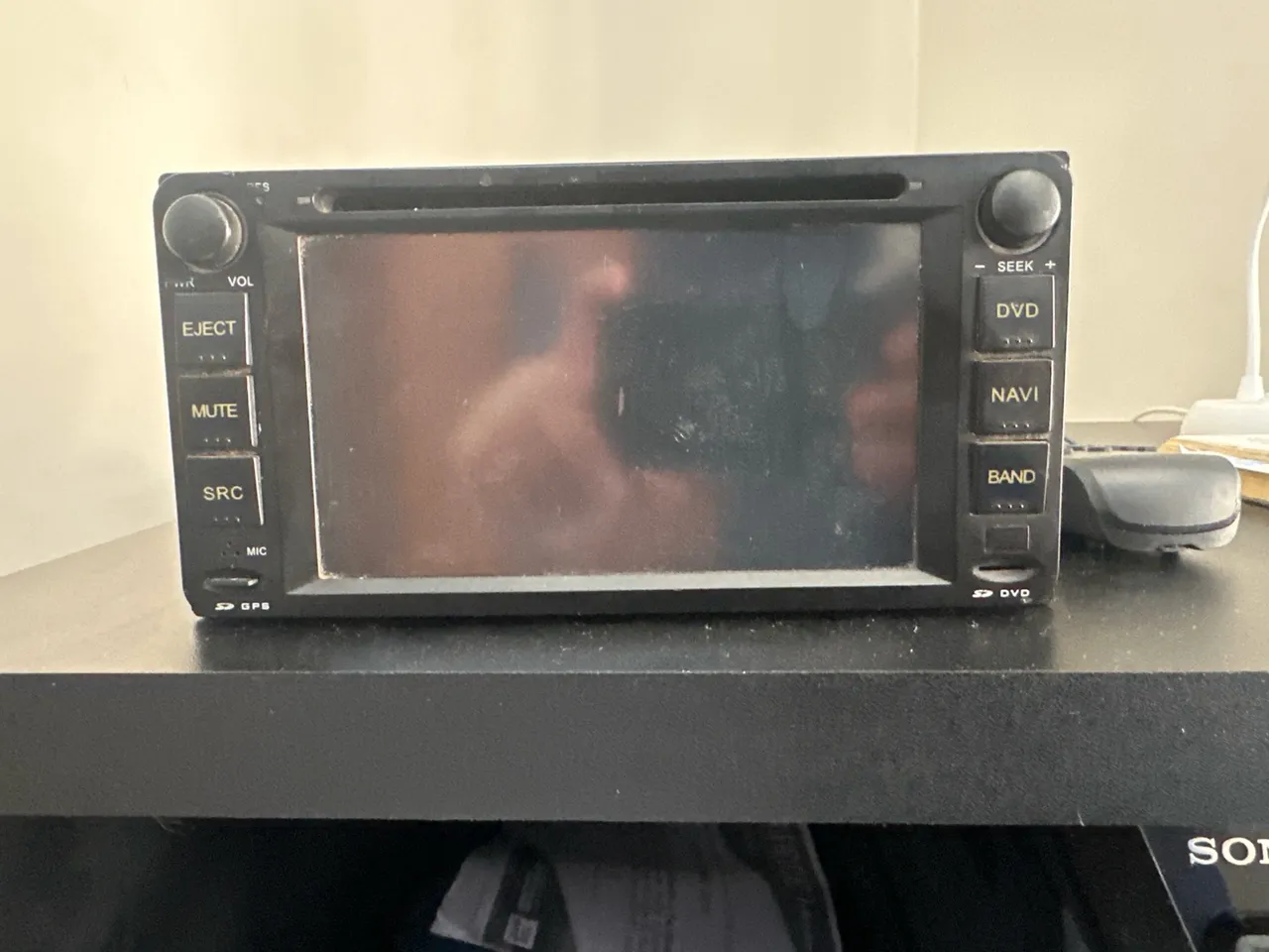 Central Multimídia Toyota Hilux original com GPS, TV e DVD
