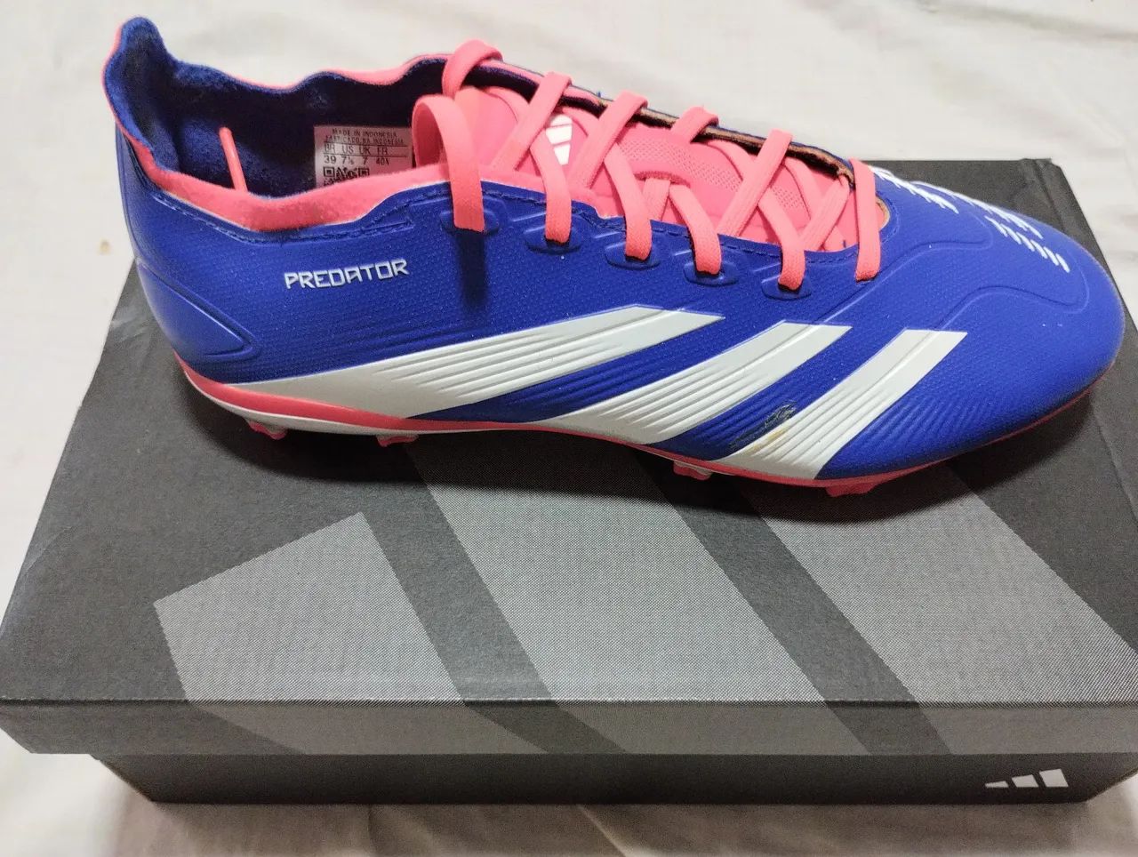 Chuteira Adidas Predator Azul - Original