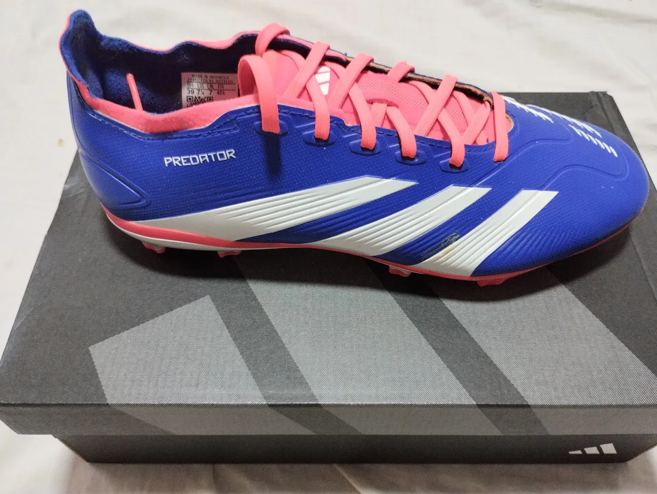 Chuteira Adidas Predator Azul - Original