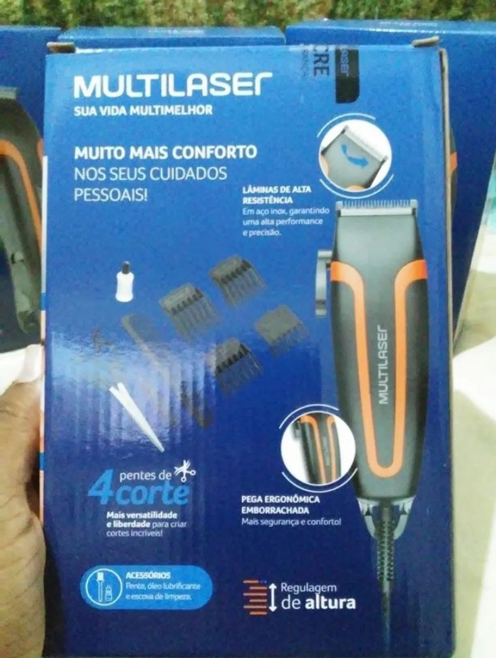 Máquinas Para Cortar Cabelo Multilaser / Ideal Para Uso Doméstico  - Foto 3