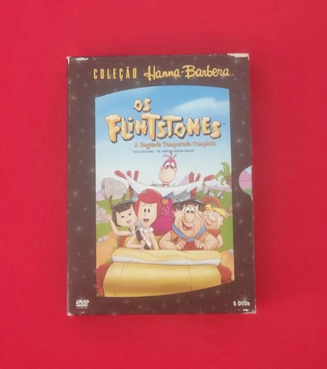 Dvd Os Flintstones A Segunda Temporada Completa com luva