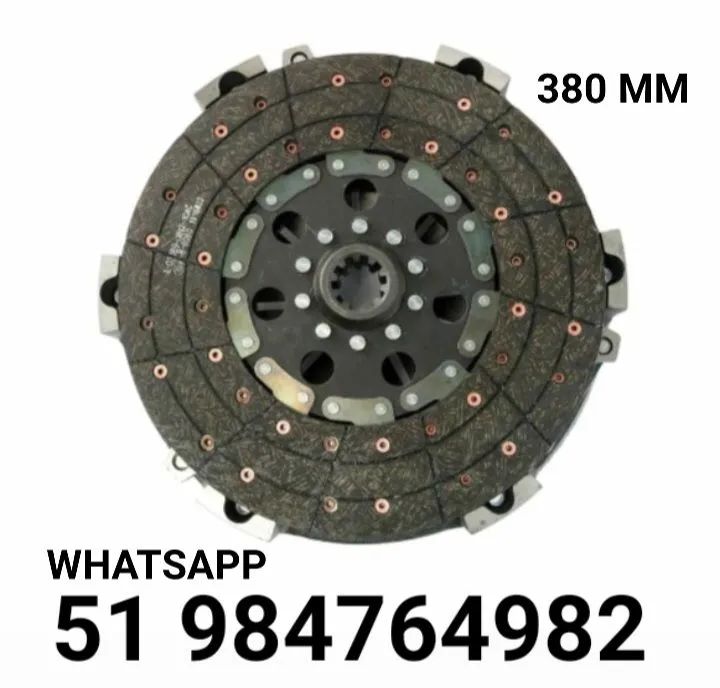 EMBREAGEM KIT PLATO E DISCO DO TRATOR VALTRA SÉRIE BH 140/145/148/160/165/180/185/1280 ... - Foto 6