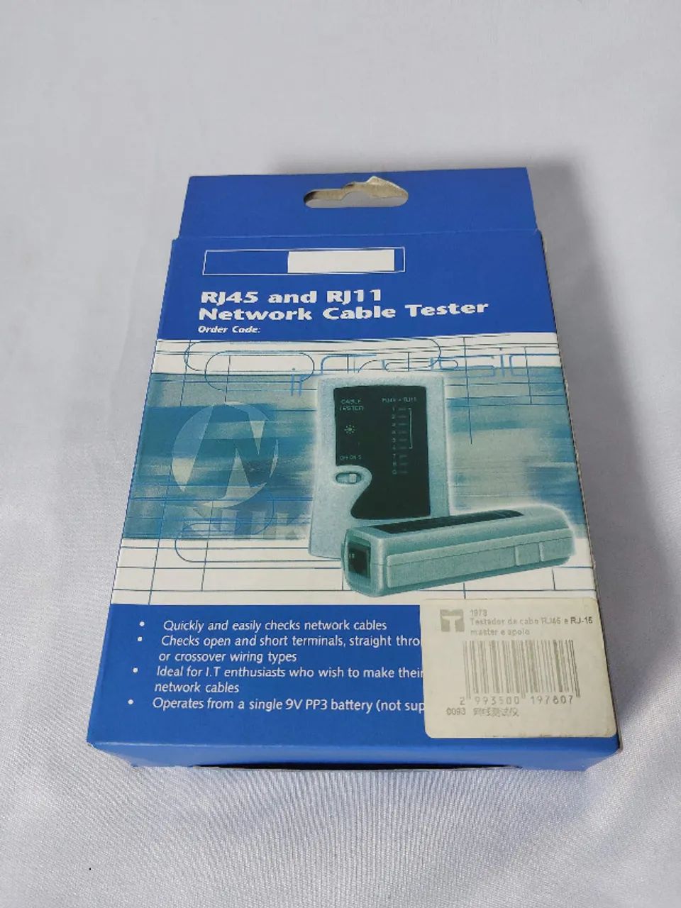 Testador de Cabo de Rede RJ-45 e RJ-11 - Foto 6
