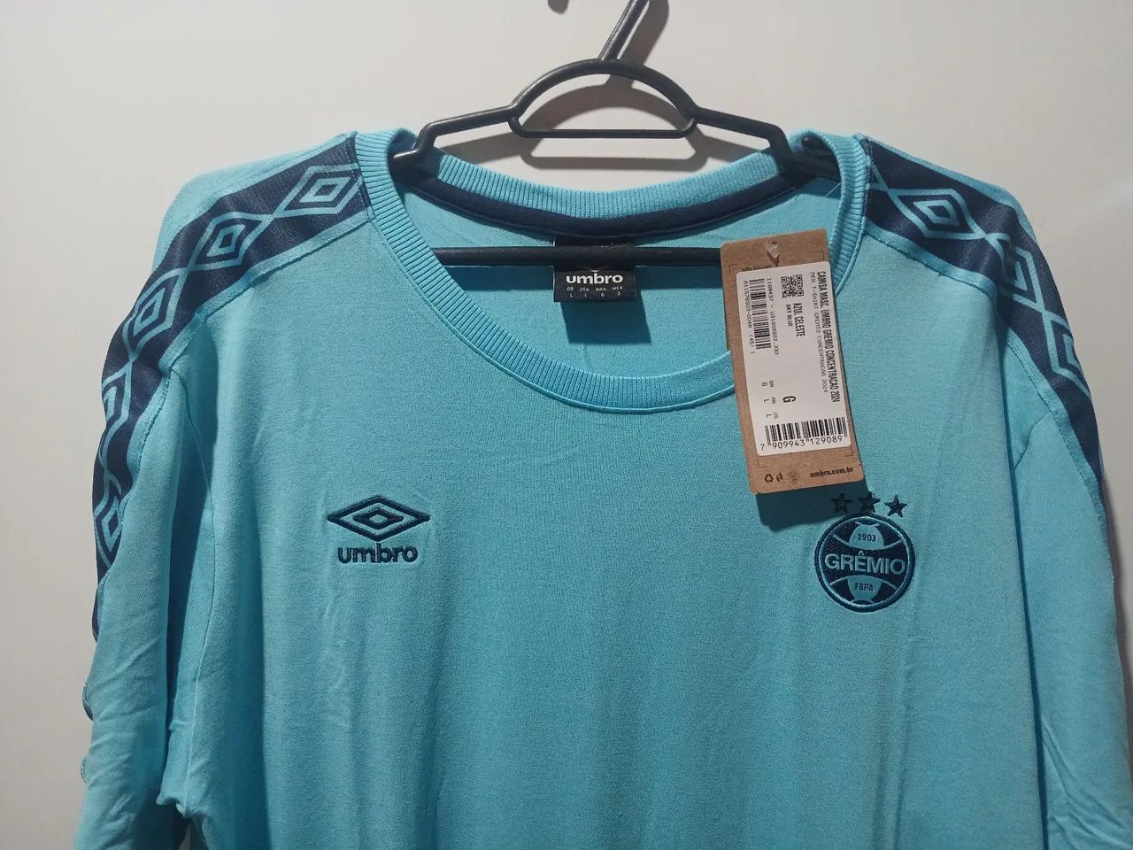 Camisa Umbro Grêmio concentração 2024 Tamanho G - Foto 4