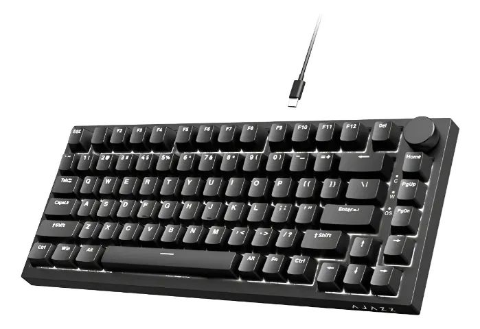 Kee PC Teclado Mecânico Gamer Motospeed CK82, RGB, Switch Outemu Blue