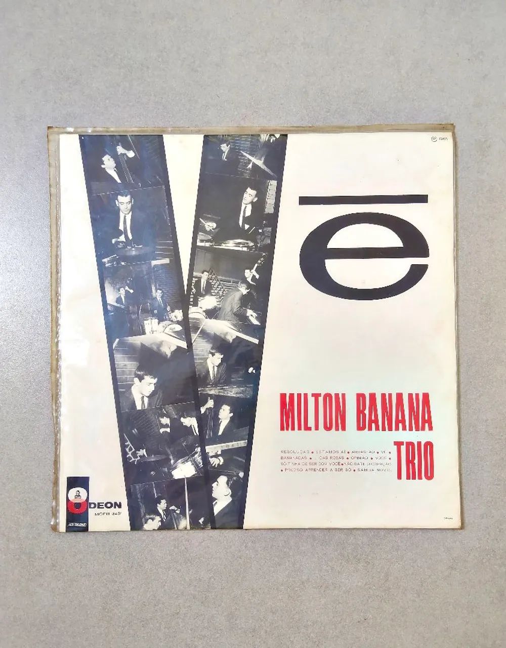 Vinil Milton Banana Trio - VÊ 1965