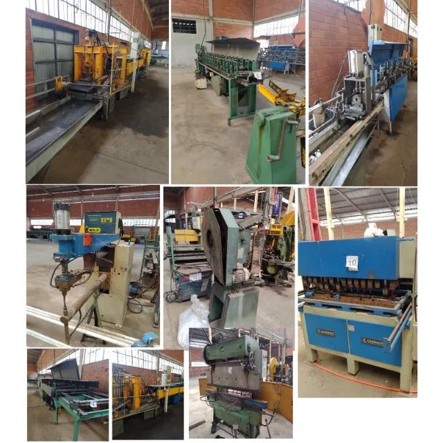 Maquinário para esquadria de ferro Perfiladeira solda ponto prensa viradeira - Foto 3