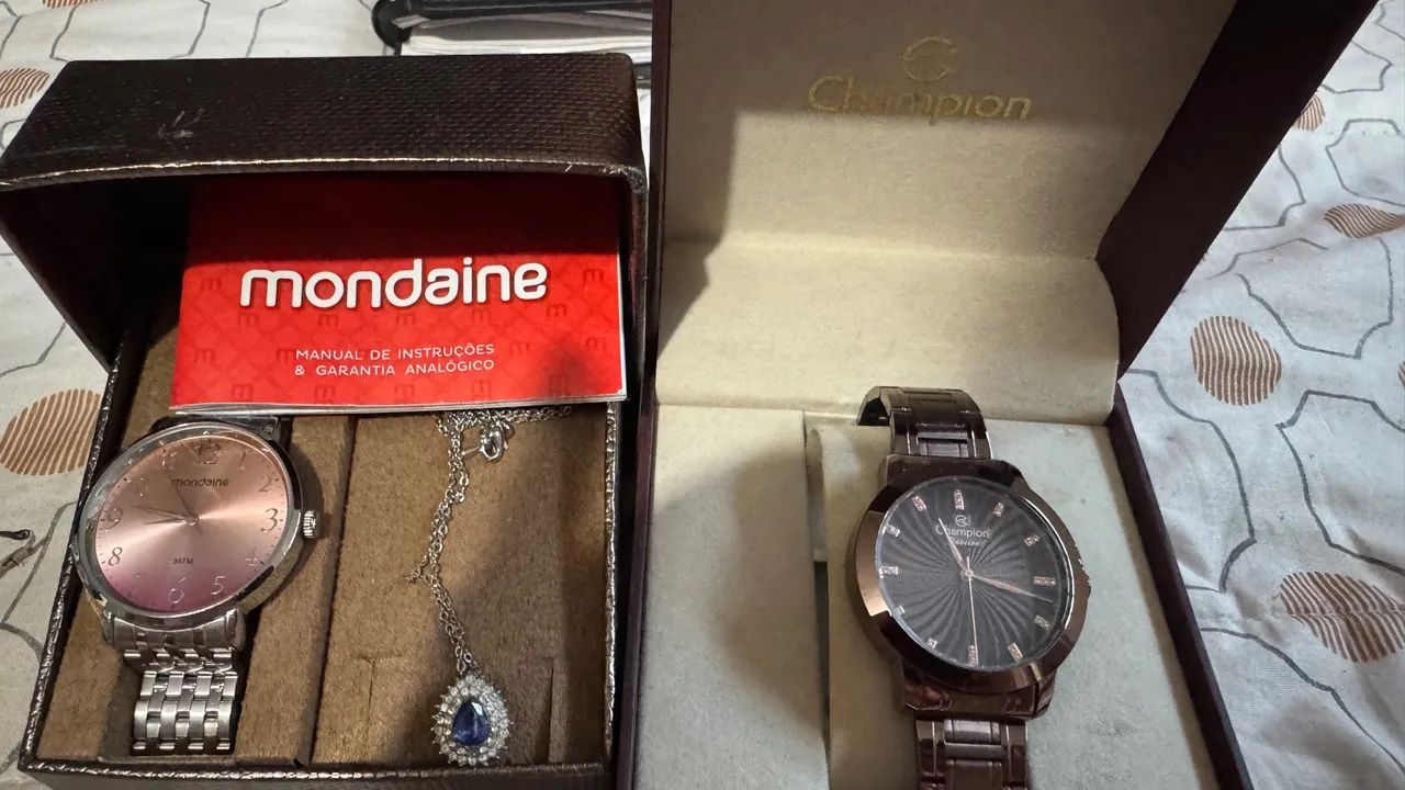 2 Relógios por 250 marcas Champion e Mondaine - Foto 4
